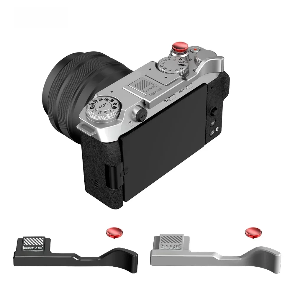 Flymile X-M5 Metalowy uchwyt na kciuk ze stopu aluminium do kamery FUJIFILM X-M5 z uchwytem na kciuk z gorącą stopką — zdjęcie produktu 7