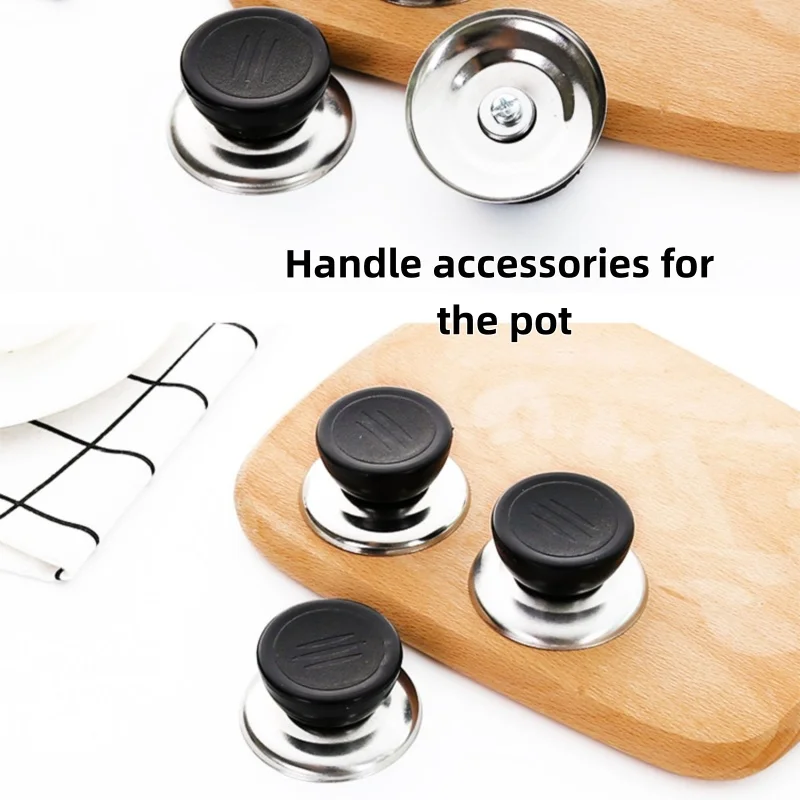 Universal Pot Lid Knob Replacement Heat Resistant Kitchen Cookware  Lid Handle Interchangeable Pot Cover Knob