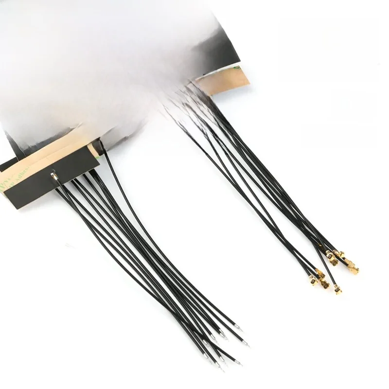 10 sztuk 2.4Ghz WIFI antena wewnętrzna 5dBi IPX złącze ipex FPC Omni antena IEEE 802.11 b/g/n System WLAN — zdjęcie 2