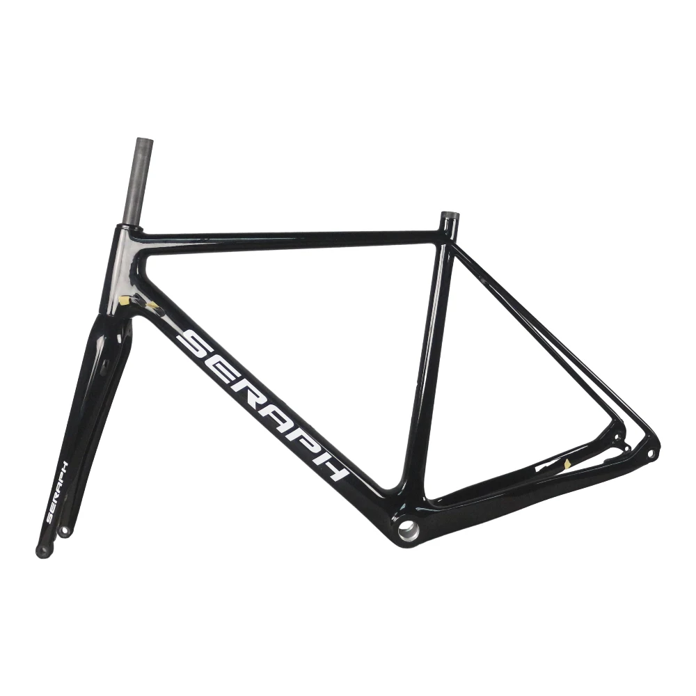 

Seraph Brand Carbon Fiber Gravel Bike Frame GR029 Axle 142*12mm Di2 And Mechanical Compatible