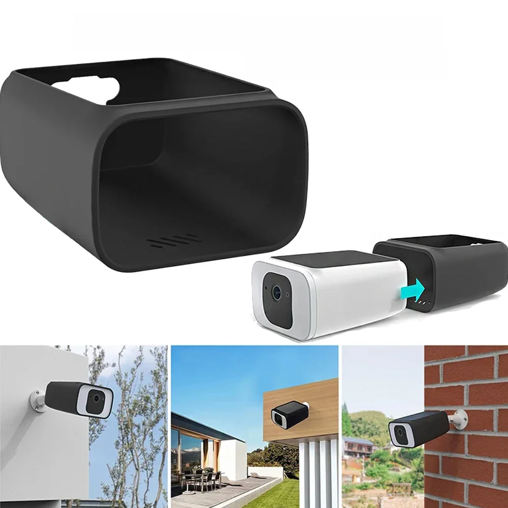Silicone Case For Eufy SoloCam S230/S40 Protective Cover Outdoor UV-Resistant Waterproof Case For Eufy Security S230/S40 Camera