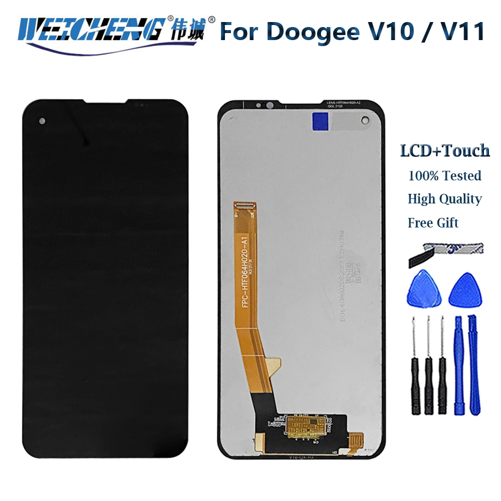 Originale per Doogee V10 V11 V30 Pro V30T Display LCD Touch Screen Digitizer Assembly per schermo sensore LCD Doogee V Max V31 GT