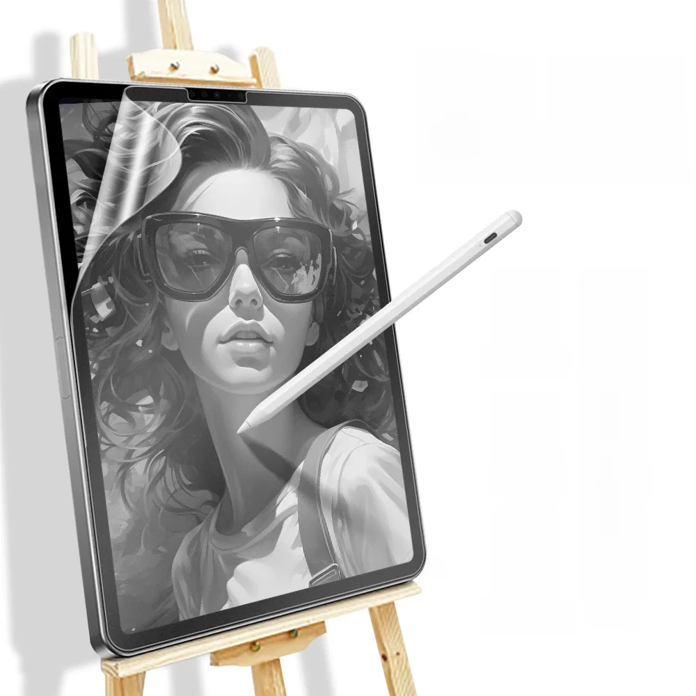 Matte Displayschutzfolie für iPad A16 Pro 13 11th M4 M5 12.9 Air 11 M2 M3 5 4 3 10 9th 10th Generation Mini 6 7 Like Paper Film