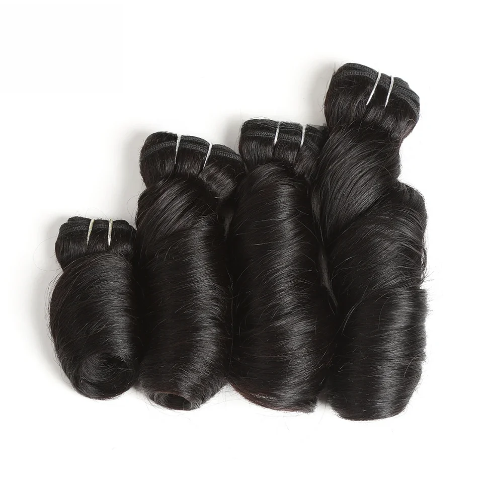 Elegancki brazylijski luźna fala podwójne rysowane ludzkie włosy 100% naturalny kolor 160 gram wiązki włosów splot rozszerzenie 4 sztuk darmowa wysyłka — zdjęcie 2
