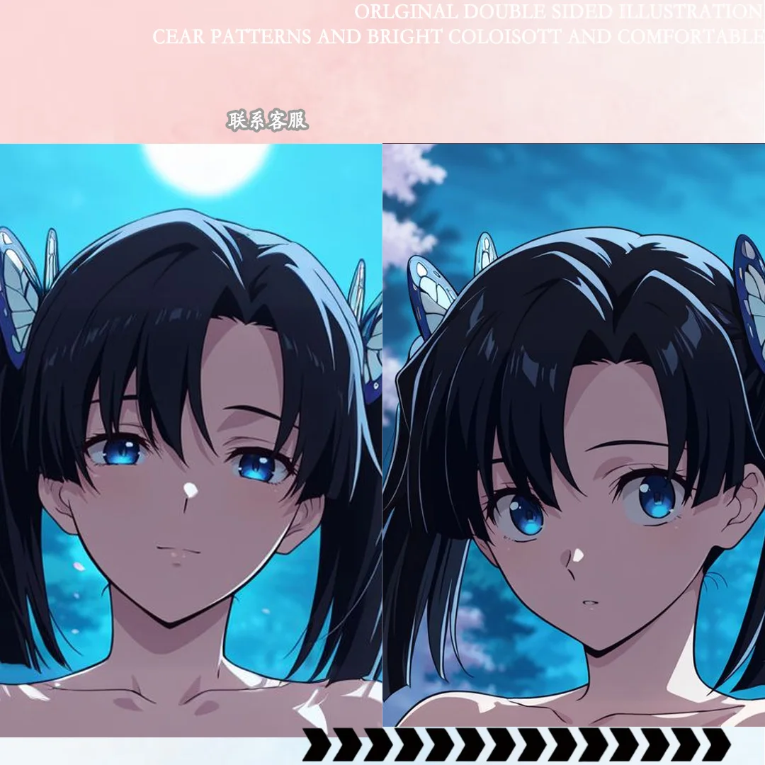 

Наволочка для дакимакуры 2WT 50x150см - Kanazki, двусторонняя, R18+, аниме-подушка с изображением вайфу для отаку, подарок для взрослых