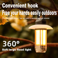 Portable Outdoor Camping Light Multifunctional LED Flashlight USB Charging Emergency Lamp Hanging Tent Light Hanging Light