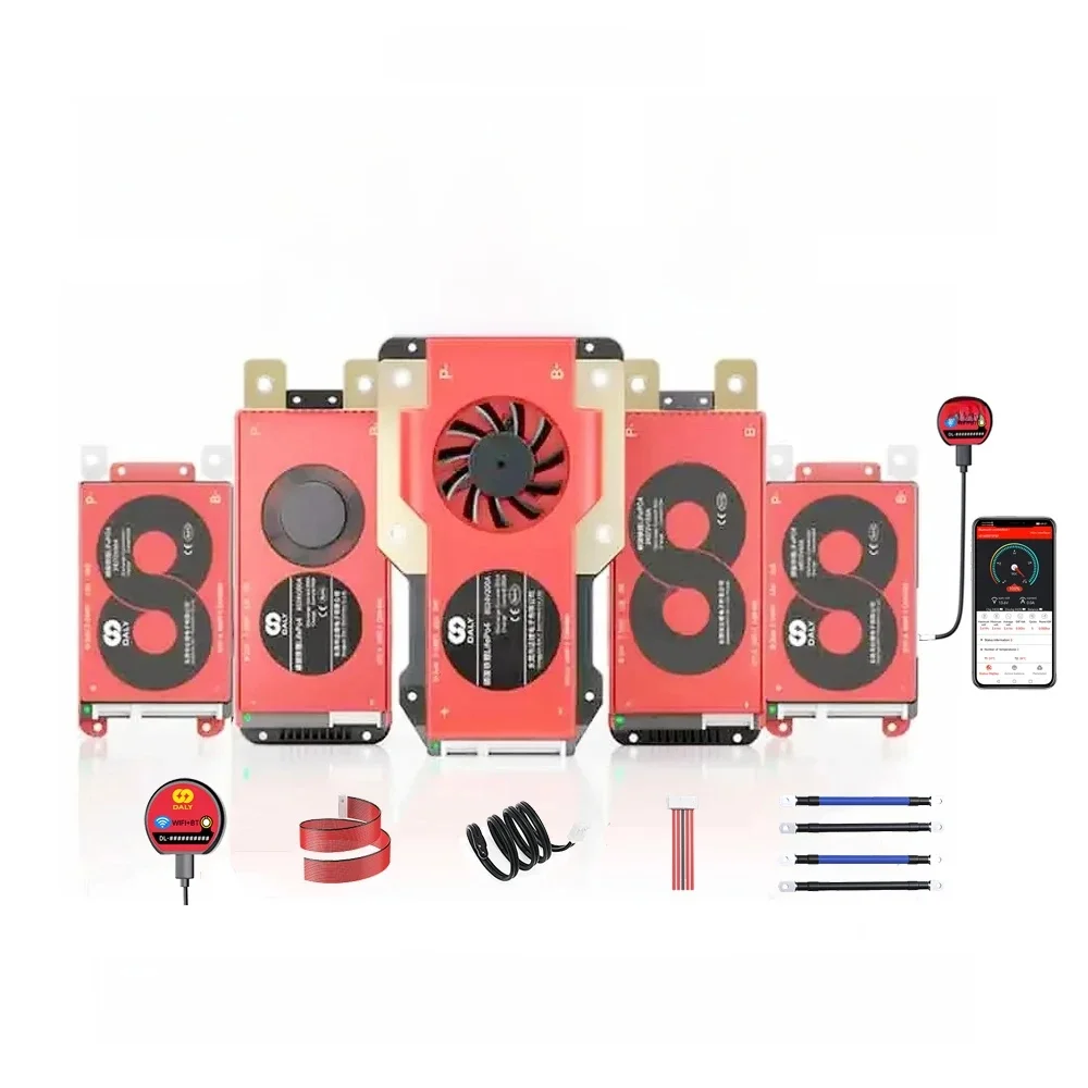 Daly Smart BMS 40-500A BT APP UART 3S 4S 6S 7S 8S 10S 12S 13S 14S 15S 16S 17S 20S 24S Li-ion LiFePo4 LTO 12V 24V 36V 48V 60V 72V — zdjęcie produktu 7