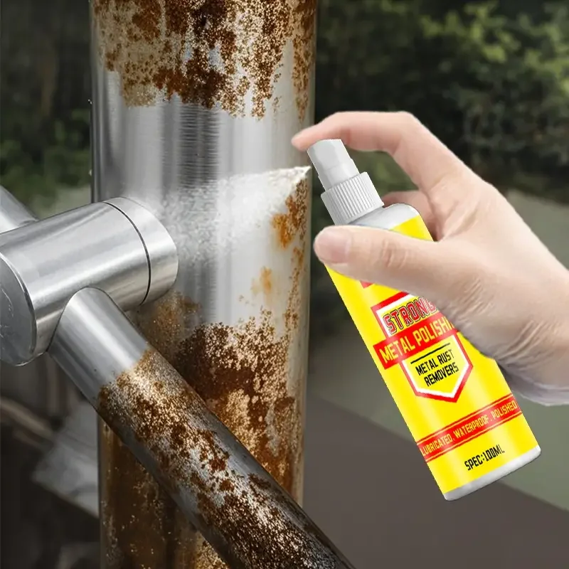 Universal Metal Rust Remover- Multi-functional Rust Conversion and Restoration Spray Suitable for Iron Railings,Tools,Appliances