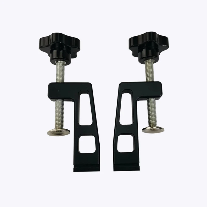 2pcs Set G-clamps For 45mm T-track 75mm Fence Professional Universal G Clip Fixtures Woodworking Tools T Track Slot