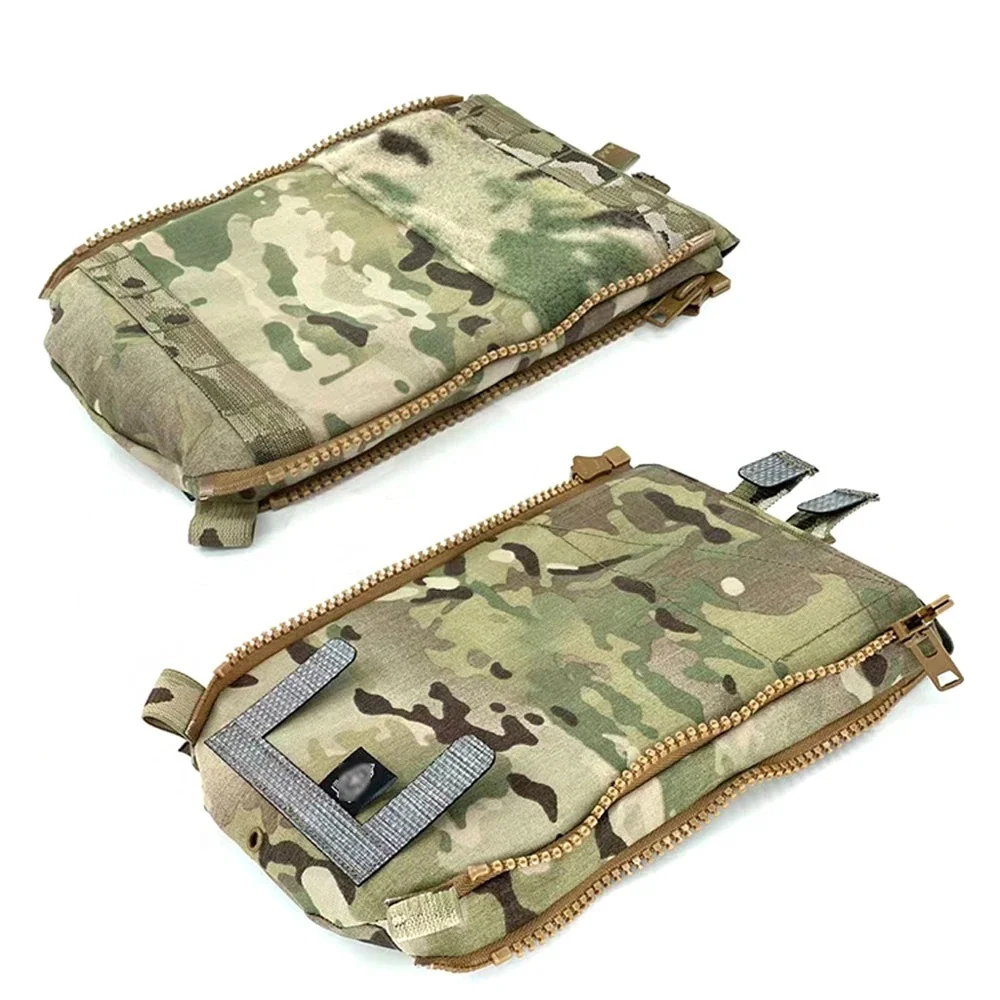 Waterzak op het achterpaneel FCPC V5 Vest Plate Carrier Hydratatiezakje Multifunctionele buitenzak met ritssluiting - afbeelding 2
