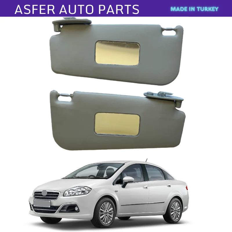 Sun Visor For Fiat Punto Linea 2007-2017 Left Right Set 2Pcs Set Sun Protector High Quality Oem 735509466-735506957-735445868