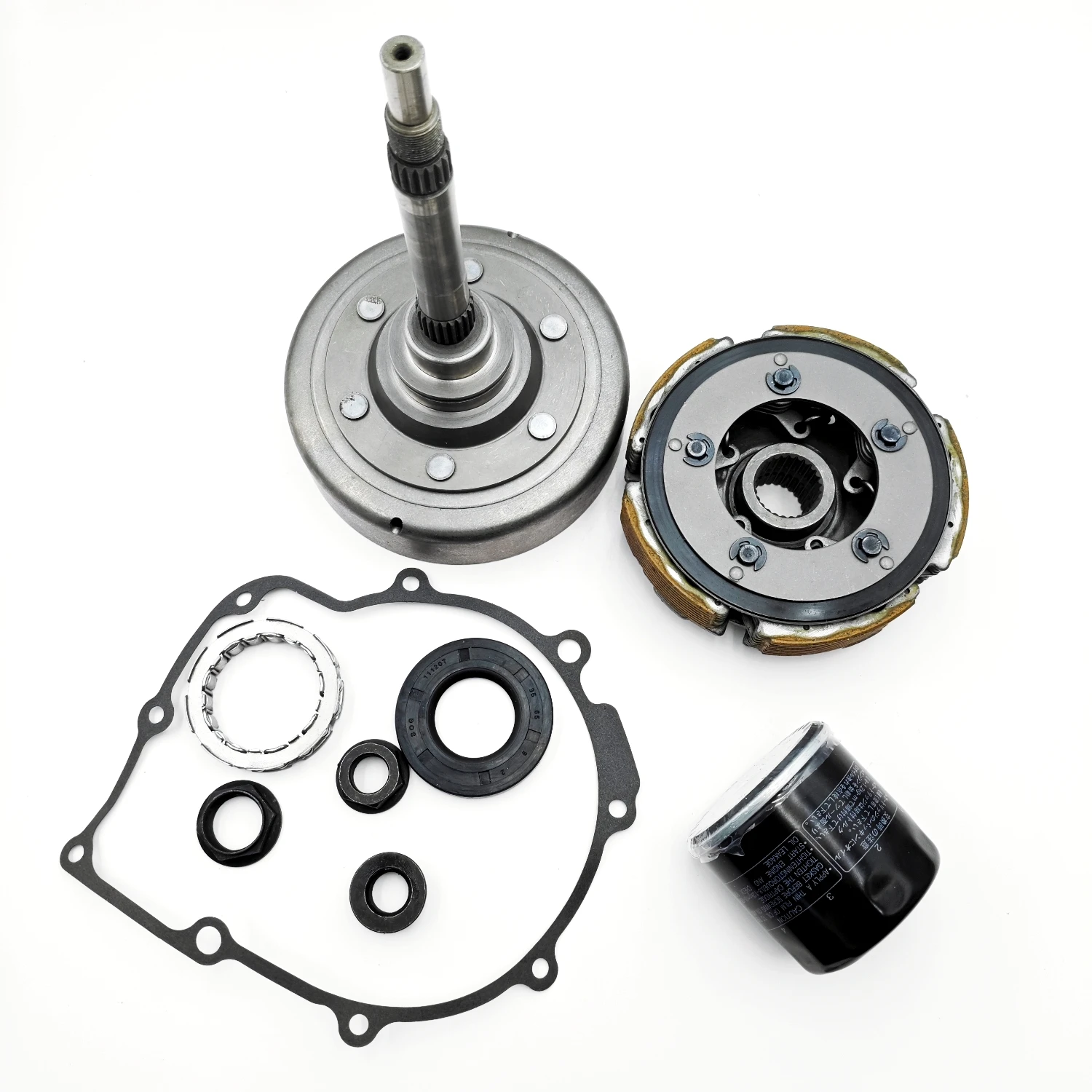 

Clutch Drum Wet Clutch Overriding Clutch Filter Nut Kit for Stels 500H 700H Hisun Yamaha Grizzly 660 YFM660 Rhino 660 YXR660