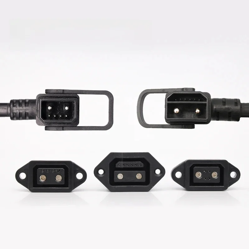 AliExpress TLXT 2+6 Battery Connector Wire Electric Vehicle Lithium Battery 2+4 Charging Port Plug Socket High Current E-bike Power Cord Adapter