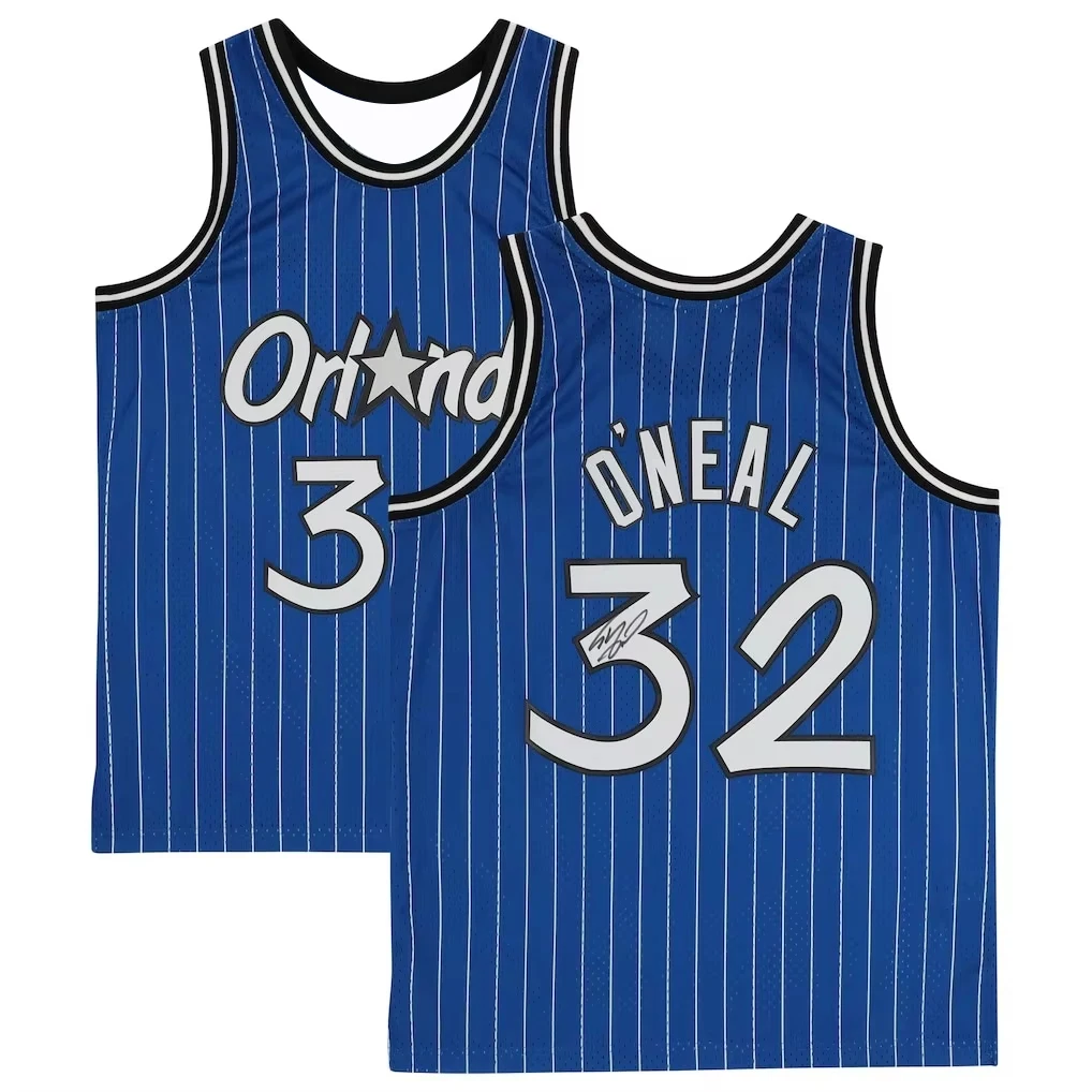 Men Women Kids O'Neal 32 Basketball Jersey Retro Orlando Magic Style All Star Theme Sleeveless Mesh Tank Top Sports Streetwear