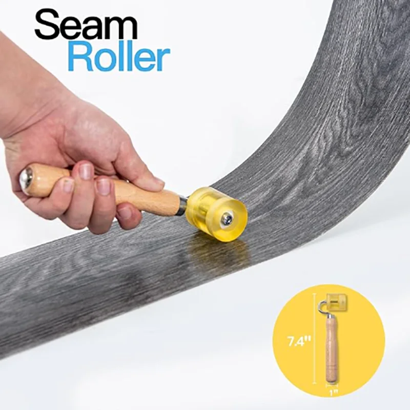 Kit de herramientas multifuncional para papel tapiz, combinación de herramientas suaves de pelado y pegar papel, práctica herramienta de papel tapiz