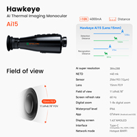 New GTGUARD GTMEDIA AI15 Monocular Thermal Imager for Hunting Thermal Vision Professional Outdoor Hunting Long Range Observation