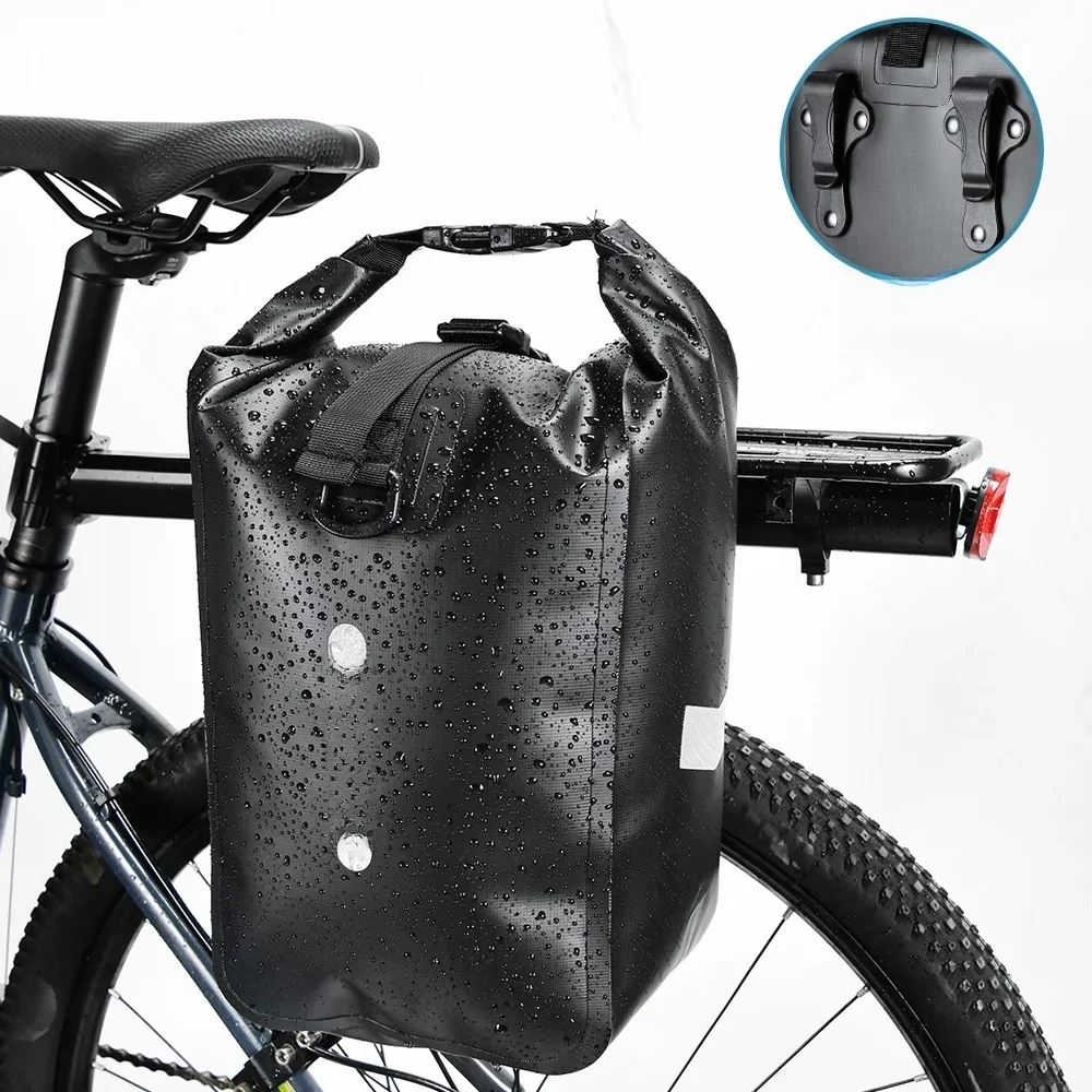 AliExpress NEWBOLER 10L 20L Waterproof Cycling Bicycle Front Fork Bag Quick Release Bike Rear Seat Trunk Bag Bike Bag Bicycle Accessories