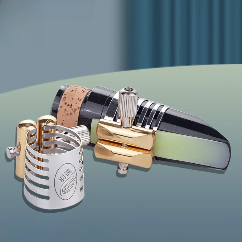 Bb Clarinette Embouchure Reed réinitialisation Clamp, Bb Clarinette Embouchure Metal Ligmobile, Classique, Populaire, Jazz Style
