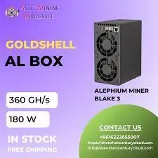 

Купите 3, получите 2 бесплатно Goldshell AL BOX 360G 180W ALPH - Входное напряжение 176 ~ 264 В | EndlessMining ™