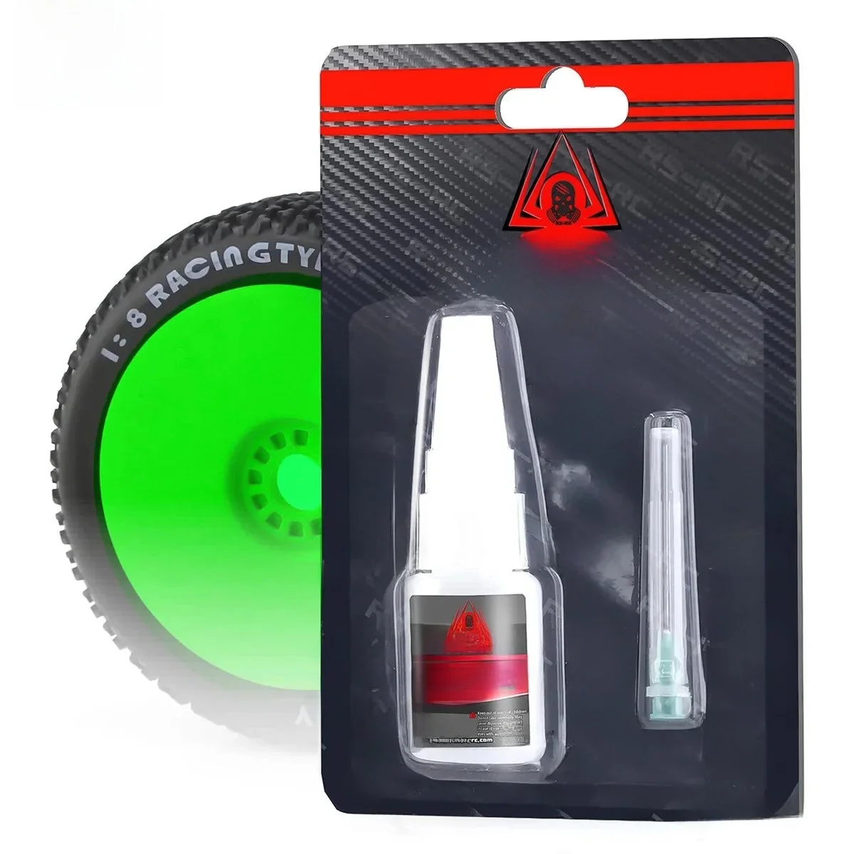 Colle pour pneus dédiée au modèle de voiture RC, adhésif instantané, course forte, Buggy Bigfoot universel, 20g