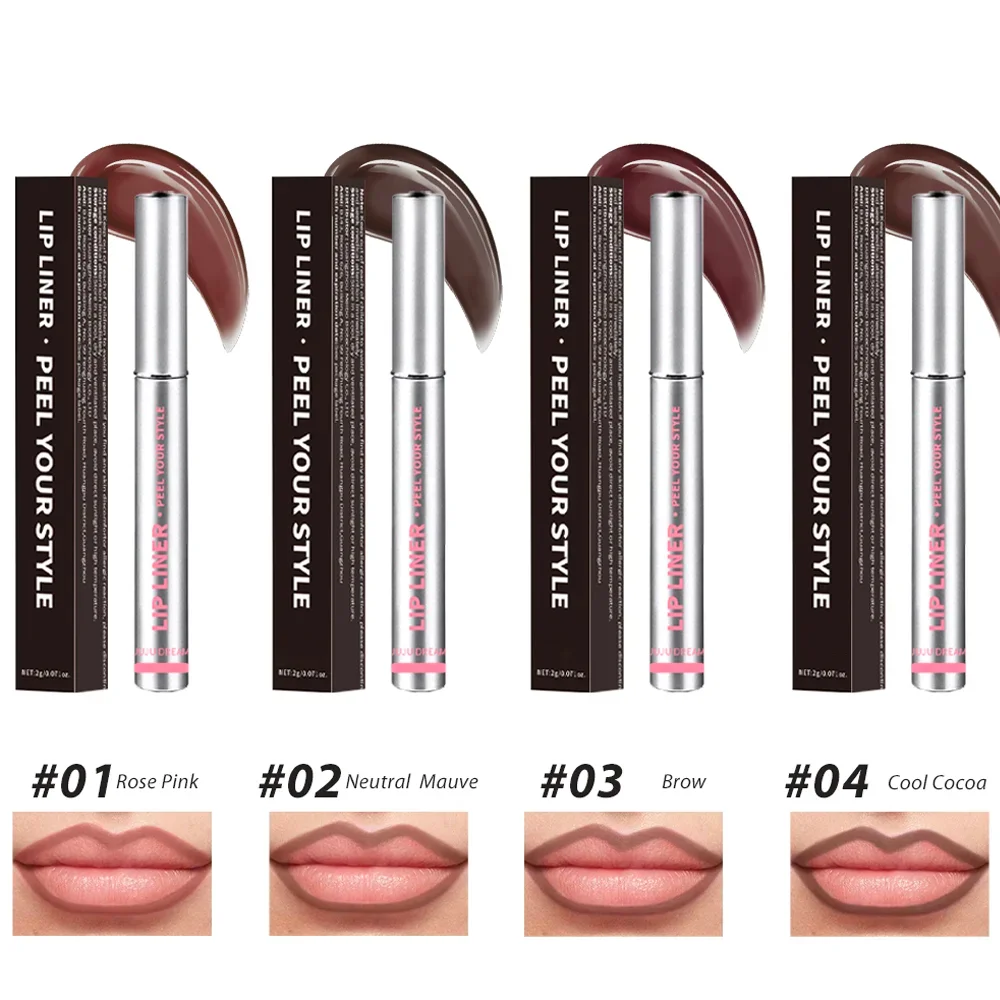 Peel Off Lip Stain – Soft Matte, Waterproof, Long-Lasting, Color-Changing, Non-Stick, Bright Cool Rose, Easy Wear, Unisex