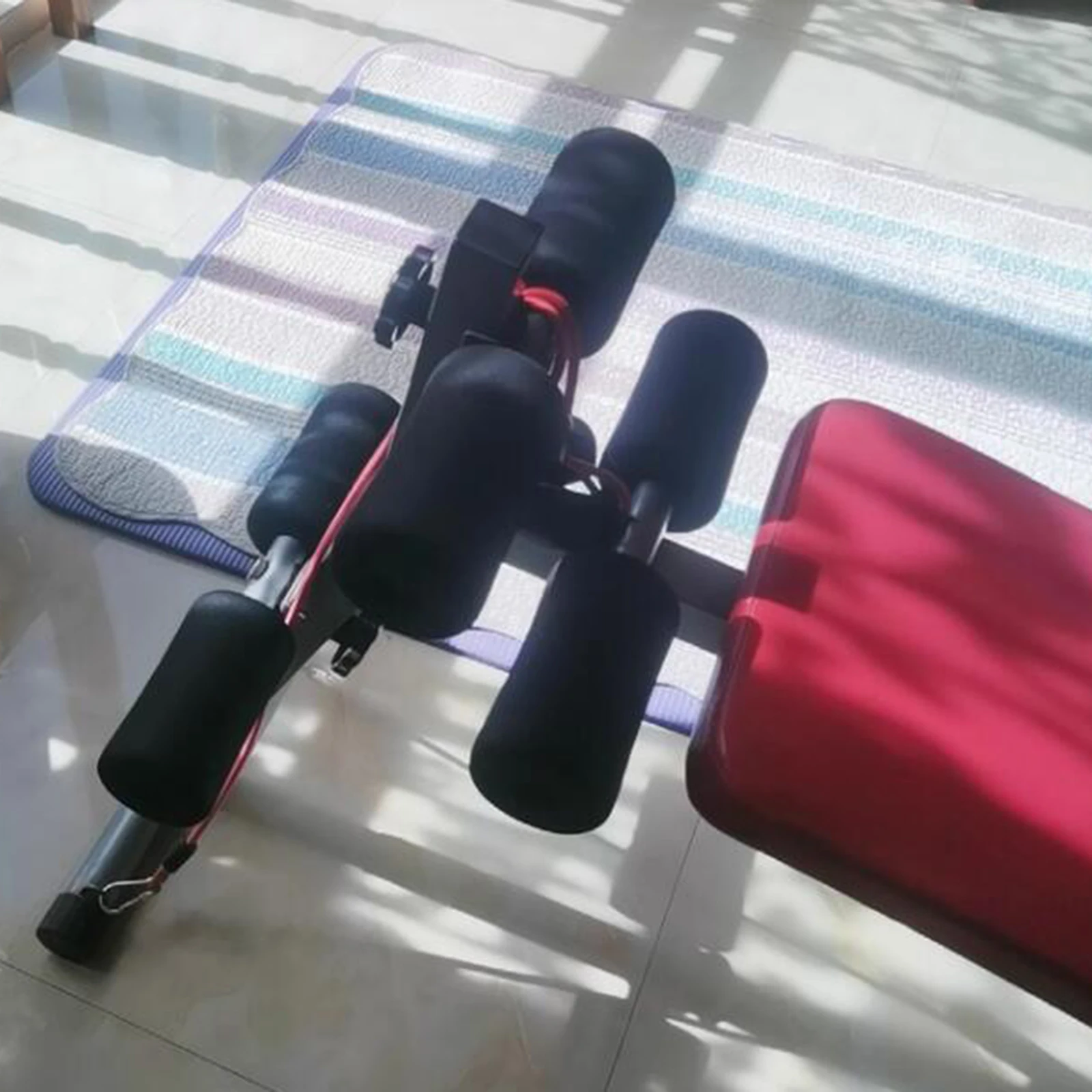 Soft Foam Foot Pad Roller for  - Home Gym Leg Extension recension och pris