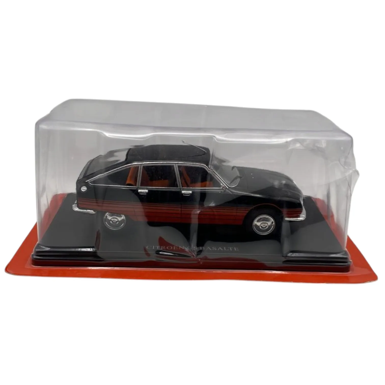 Salvat, Voiture Classique Française Gs Basalte, Miniature Moulée sous pression, Échelle 1:24, Collection Salvat Our Beloved Cars Collection sans Facículo, Emballage Blister et parfois Vitrine, Peut être froissé, Base d'identification avec marque, Modèle et année