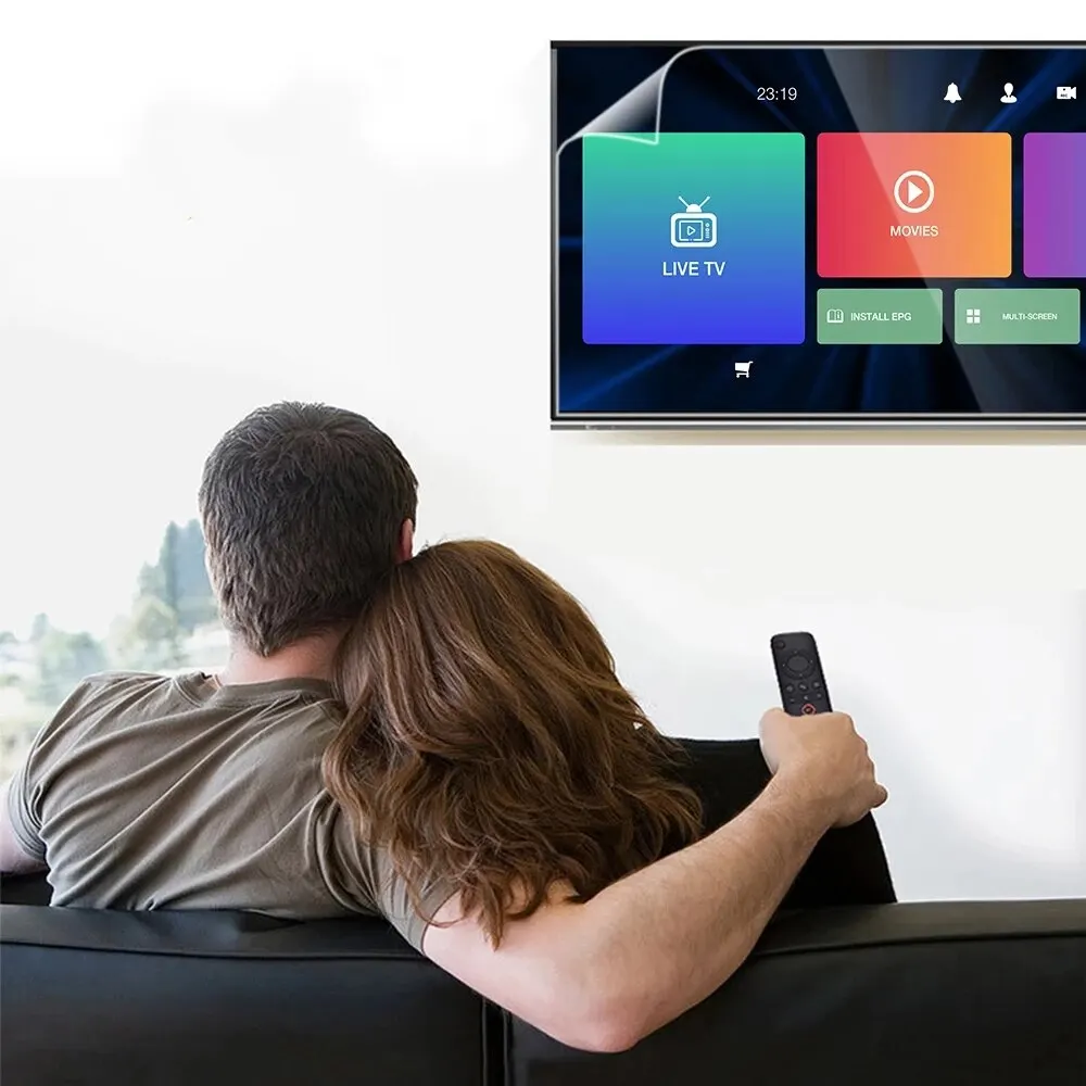 Caixa 2025 Dvb compatível com H.265, Full HD integrado, IPTV H265 WIFI 5G compatível Envio da Espanha e envio França