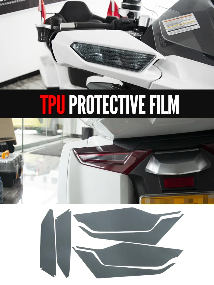 Panical For Honda Gold Wing GL1800 F6B Front Rear Turn Signal Protection Paint Film Signal Light Sticker lamp Decals 2018-2024