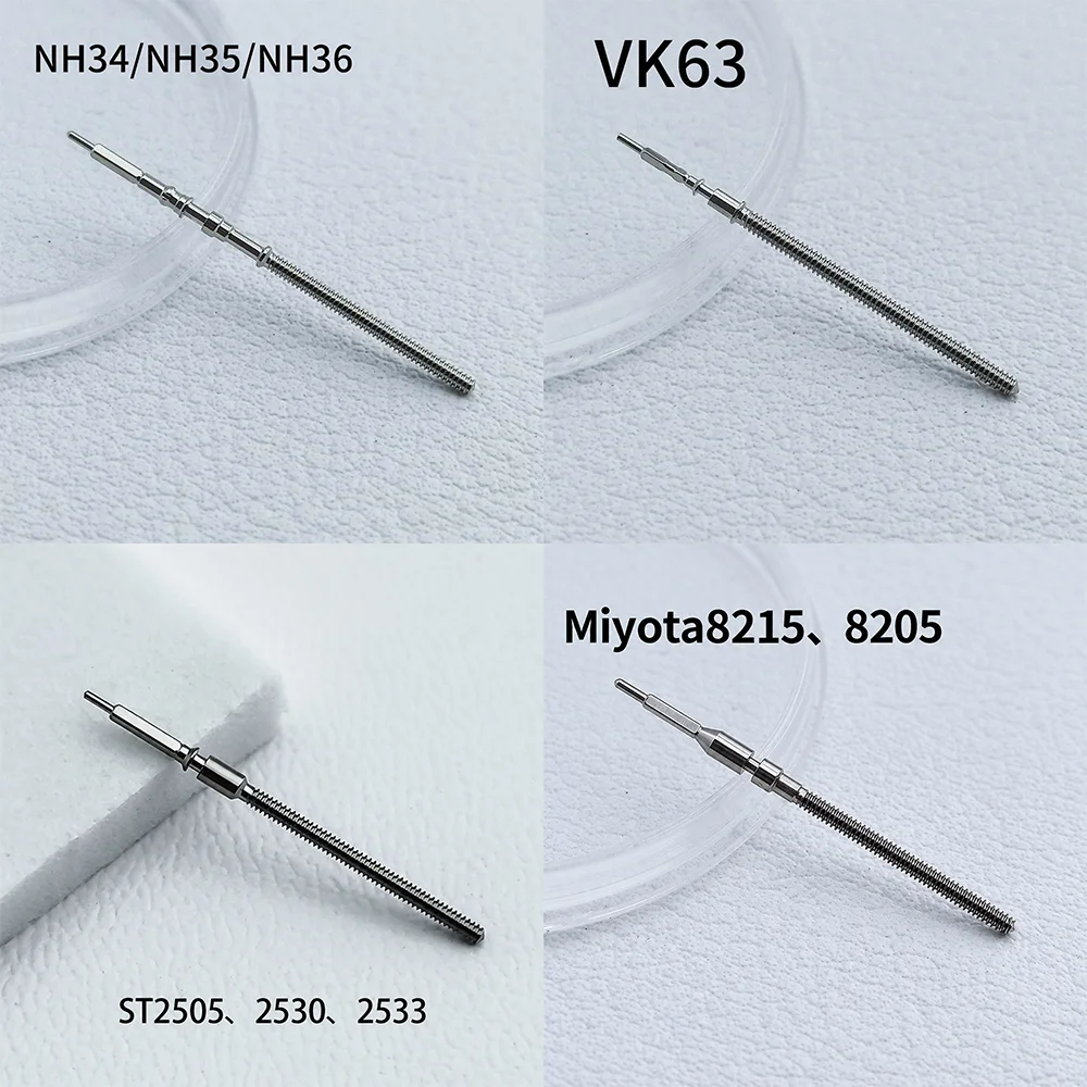 NH35 Stems 10Pcs/3Pcs Movement Watch Stem Crown Kit Watch Parts For NH34 NH35 NH36 VK63 Miyota8215 ST2557 Stem Spare Parts