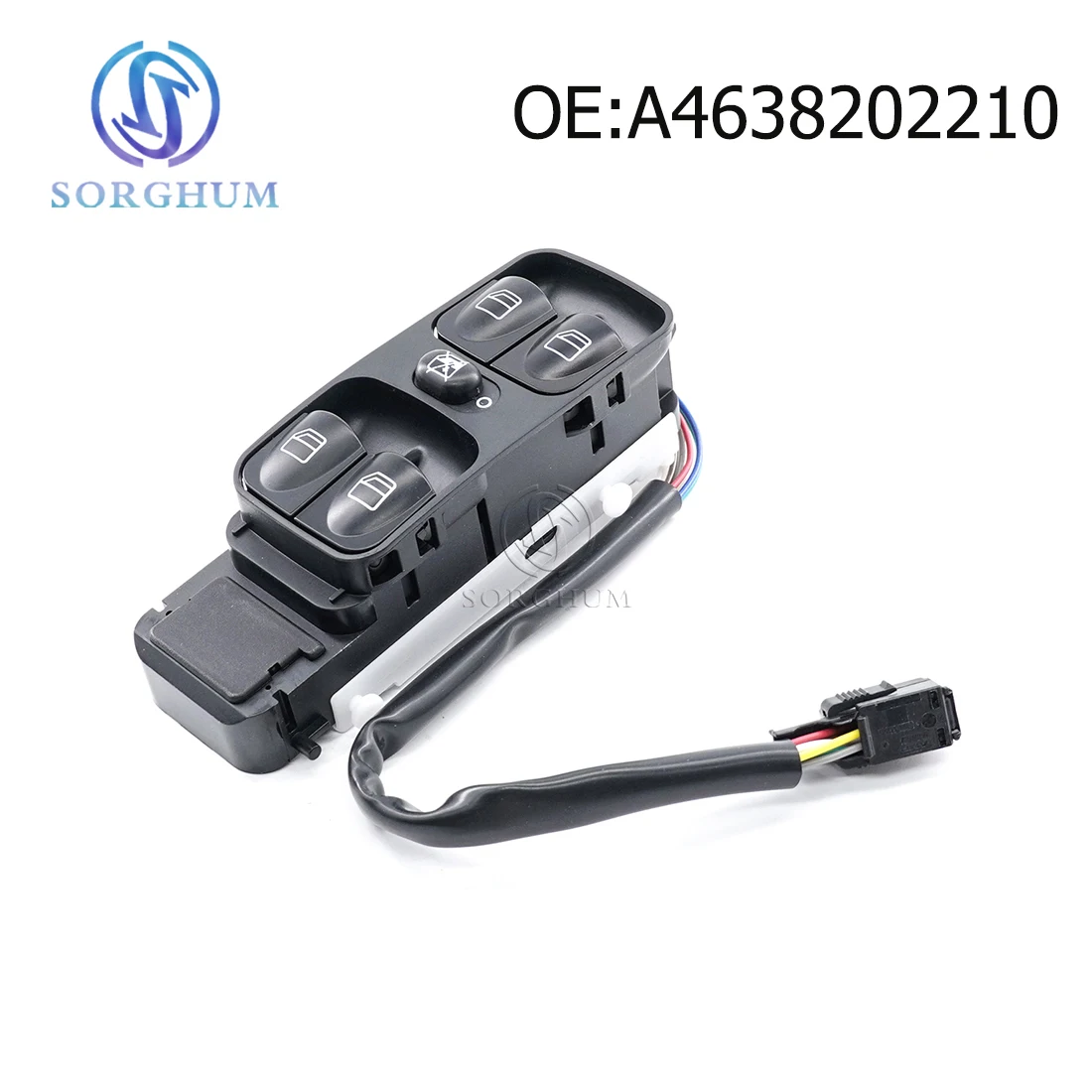 

SORGHUM 4638202210 A4638202210 Front Left Driver Side Power MAster Window Switch For MERCEDES-BENZ W463 G500 G550 G63 AMG