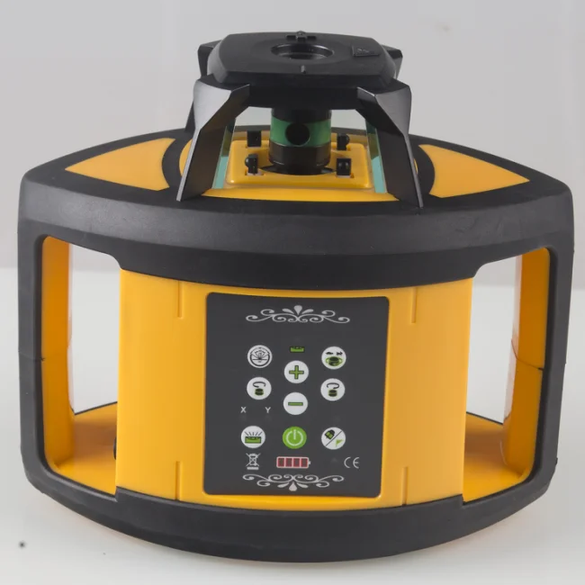 Heipoe HP2010G شعاع أخضر ليزر - مراجعة Rotary Laser Level 500M Range وسعره