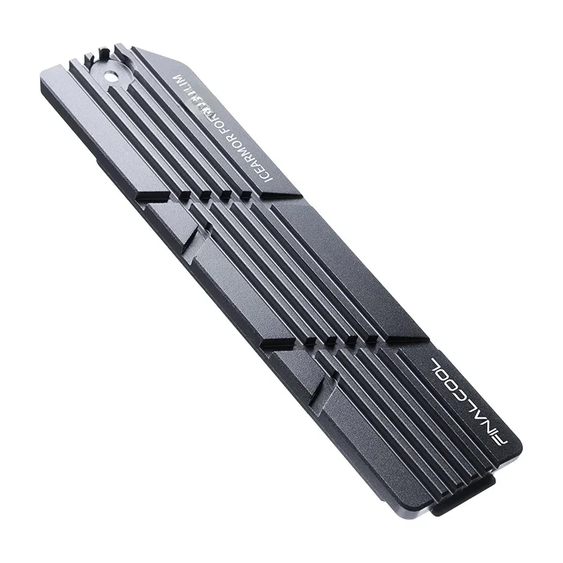 FinalCool Ice Armor PS5Slim Dissipateur thermique pour PS5Pro PCIe interne M.2 NVMe 4.0 SSD de jeu, alliage d'aluminium magnésium conçu