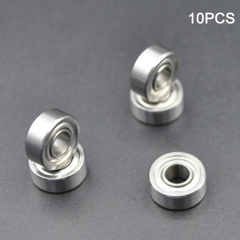 Rolamentos de esferas diminutos, rolamento de alta velocidade, MR104, ZZ, 4x10x4mm, 1040, diâmetro interno, 10Pcs