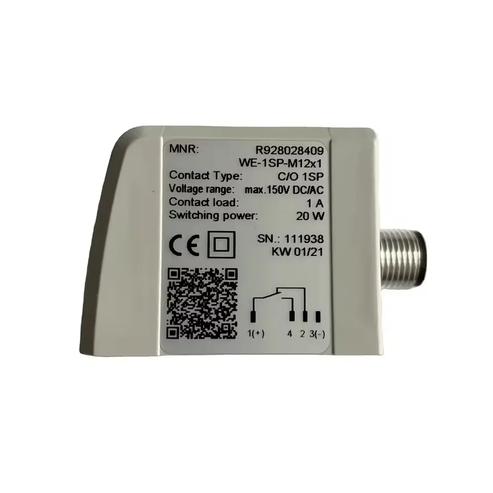R928028409 WE-1SP-M12X1 Hydraulic Pressure Switch Compact Electronic Pressure Sensor