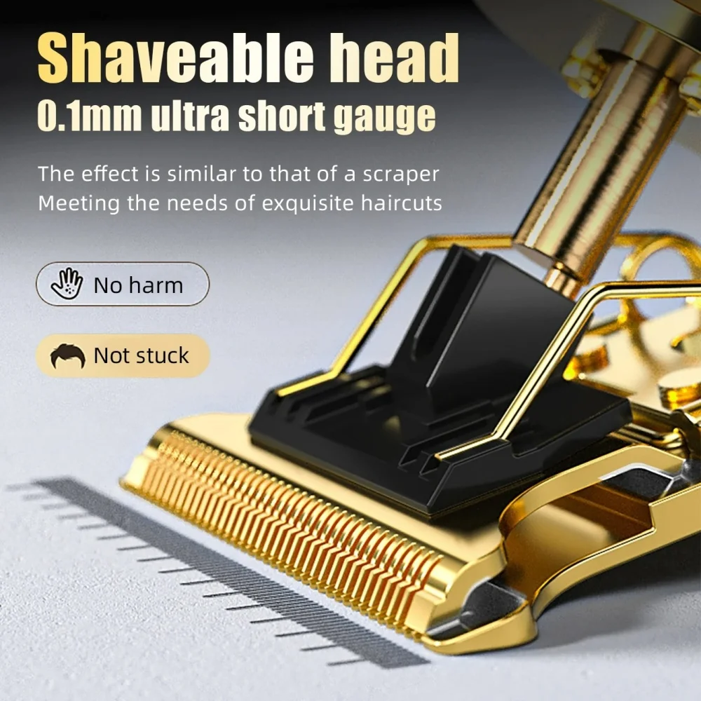 Electric Hair Cutting Machine Rechargeable Barber Hair Trimmer For Men Electric Professional Beard Hair Clipper Shaving Machine image 3