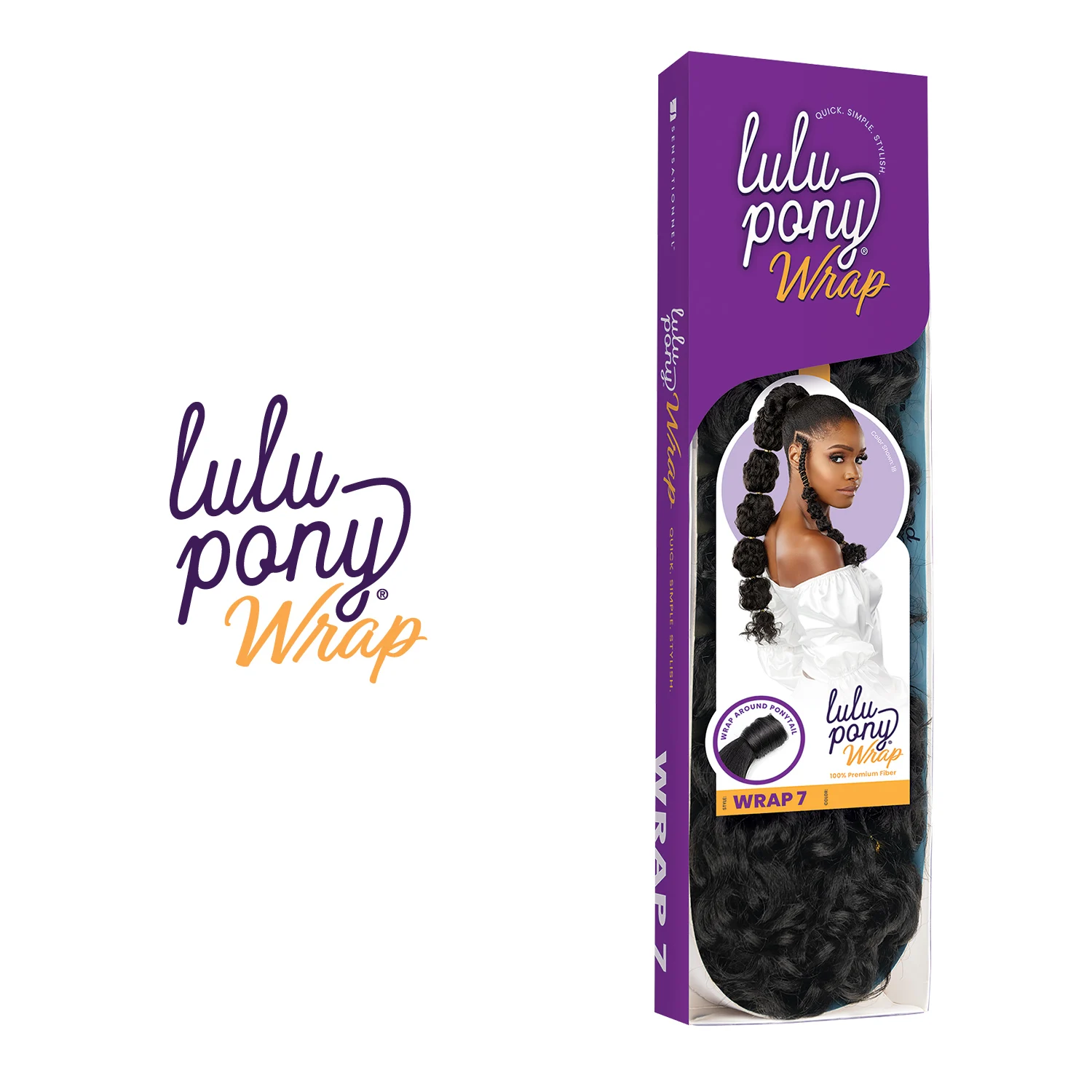 Rabo de cavalo sintético Sensationnel Lulu Pony Wrap 7