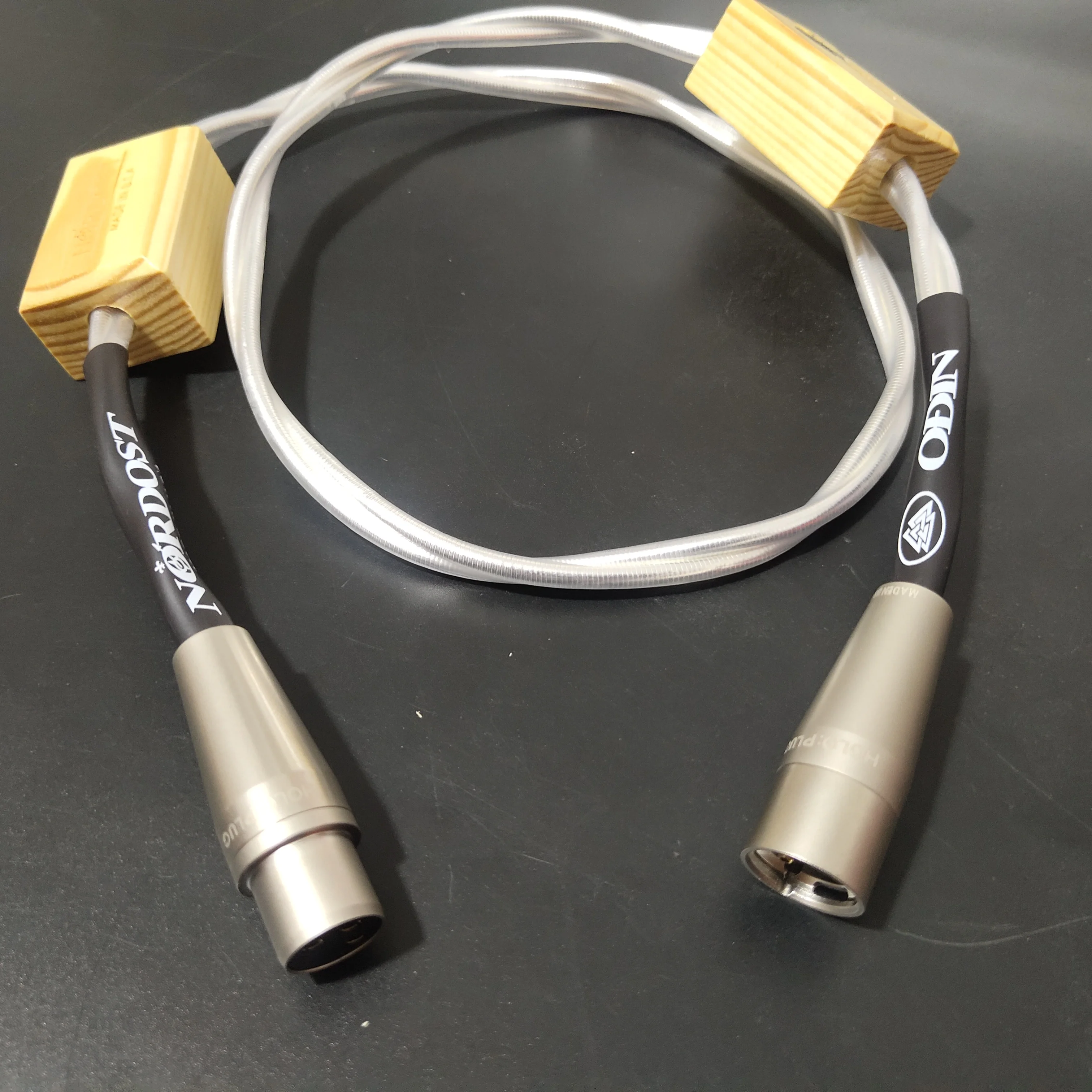 Original Nordost Odin2 Flagship Silver 110Ω XLR plug HiFi balance Coaxial Digital line AES/EBU interconnect cable made in USA