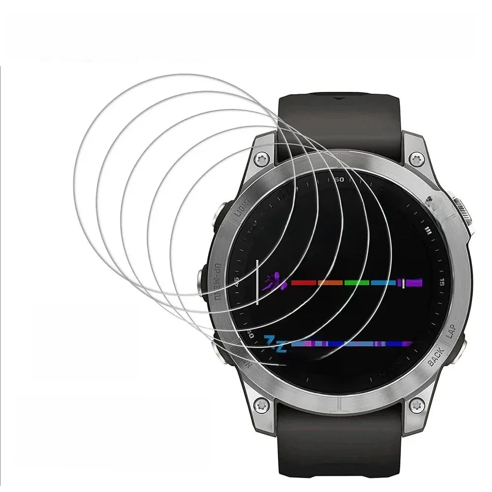 Pour Garmin Fenix 5 5S 5X Plus 6 6S 6X Por 7 7X epix Pro 47 51mm instinct Vivoactive 3 protecteur d'écran en verre trempé SmartWatch