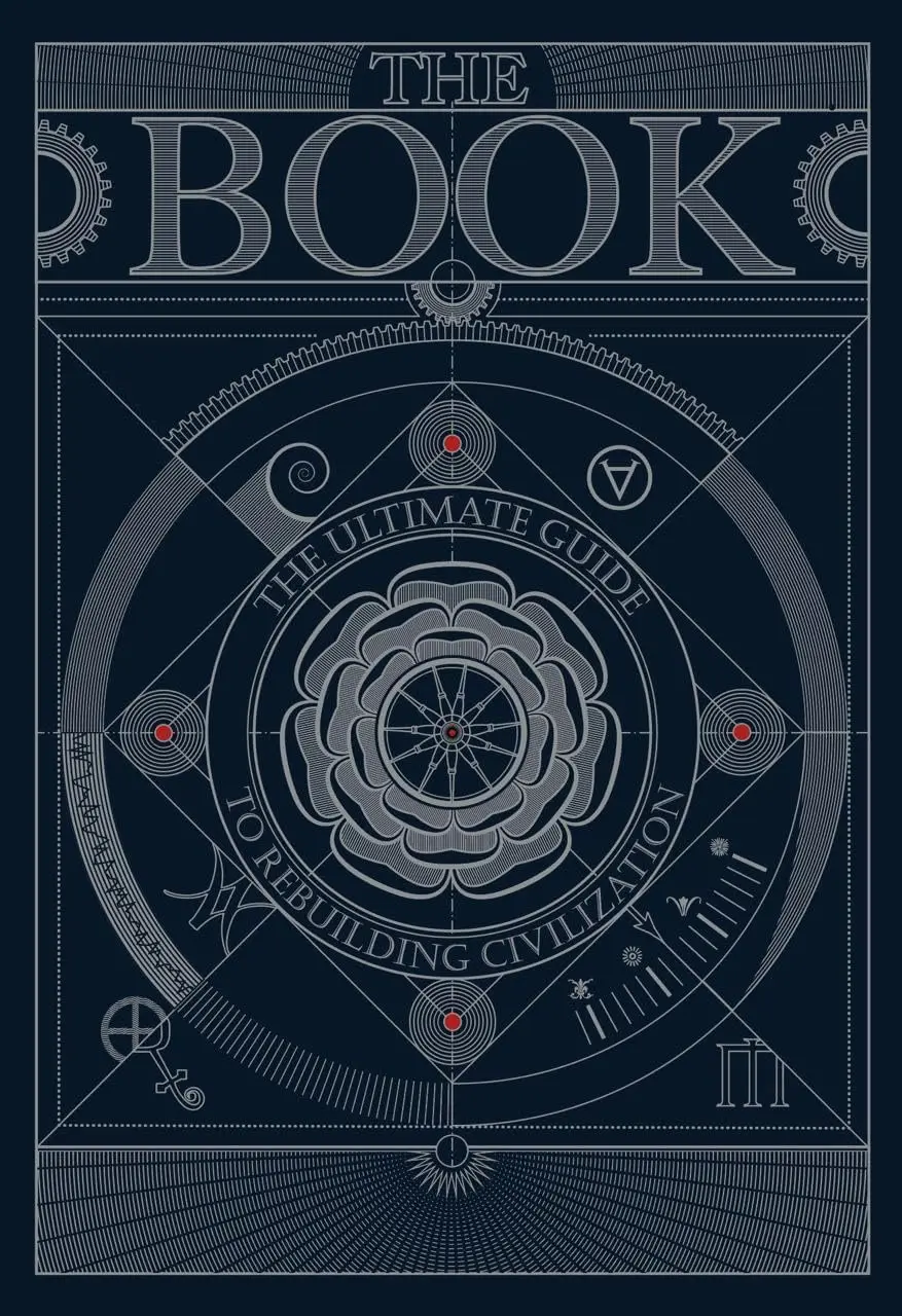 The Book. The Ultimate Guide to Rebuilding a Civilization - Inspirational Science Books for Adults - Unique Artifact - Knowledge Encyclopedia with Over 400 Pages of Detailed & Catchy Illustrations