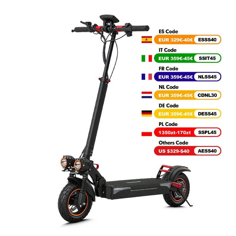 Trottinette électrique intelligente pour adultes 800W, vitesse maximale de 45 km/h, autonomie de 60-80 km, démarrage sécurisé NFC, double amortisseur, trottinettes électriques pliables de 10 pouces
