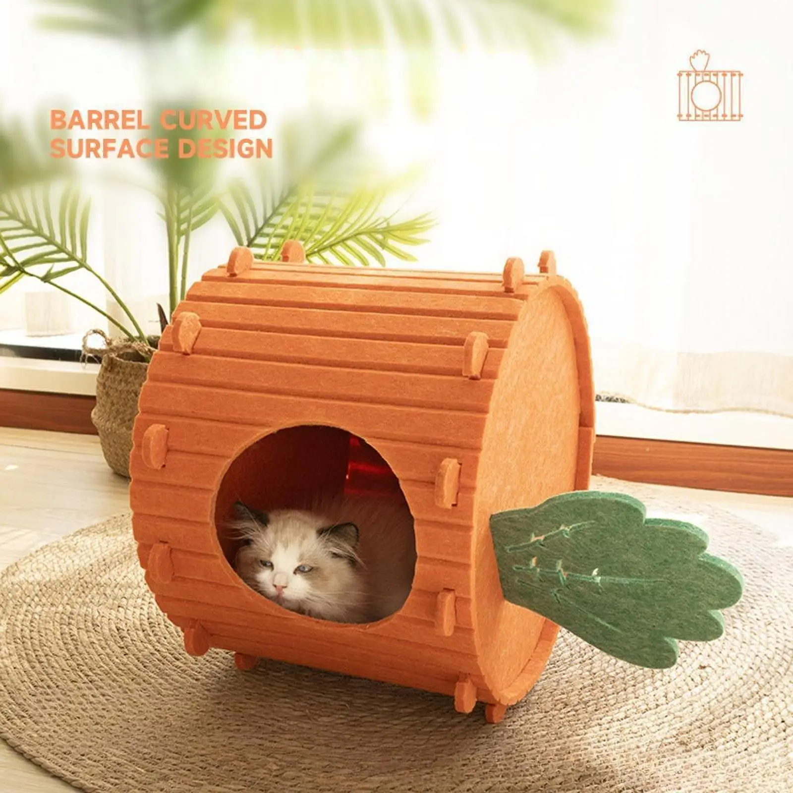 Thumbnail 3 - #23 Latest Enclosed Cat Cave Beds Offers