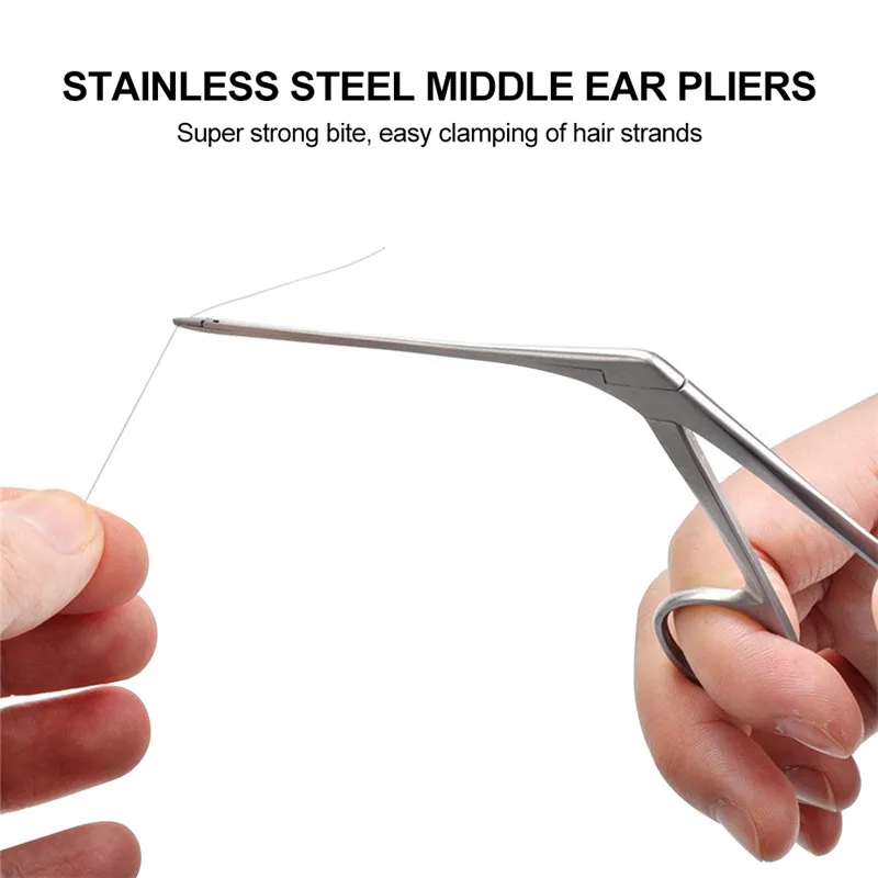 Ear Cleaner Pliers Earwax Remover Hartman Micro Alligator Crocodile Veterinary Forceps Earpick Nose Tweezer Clip Ear Expander