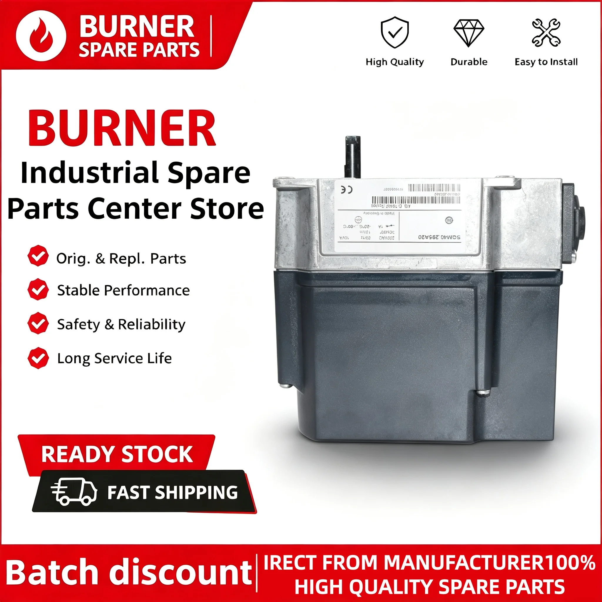 burner-servo-motor-air-damper-actuator-sqm40245a21-sqm40265a20-sqm40265a21-sqm40295a20-compatible-oem-gas-combustion-boiler
