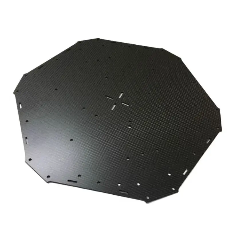 0.2-20m คาร์บอนไฟเบอร์แผงแผ่นกระบวนการสําหรับเครื่องบิน RC Drone อะไหล่ที่กําหนดเองเครื่องจักรกล CNC Milling Matte glossy Twill