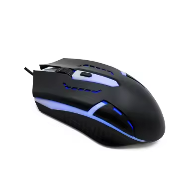 Mouse Com Fio Gamer USB Led RGB DPI-1600-2400-3200
