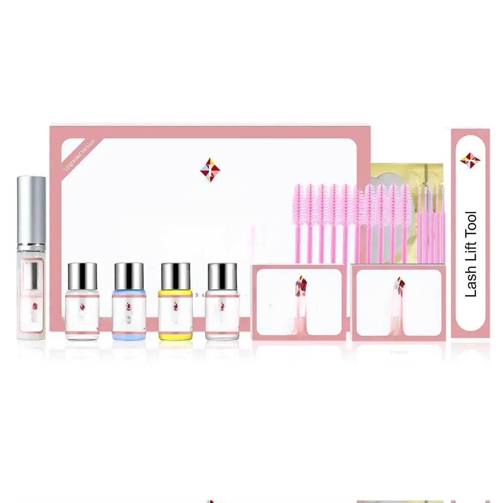 ICONSIGN Upgrade-Version Lash Lift Kit Lifting Wimpern Dauerhaft 6-8 Wochen Calia Perm Wimpernverstärker Make-up-Tools