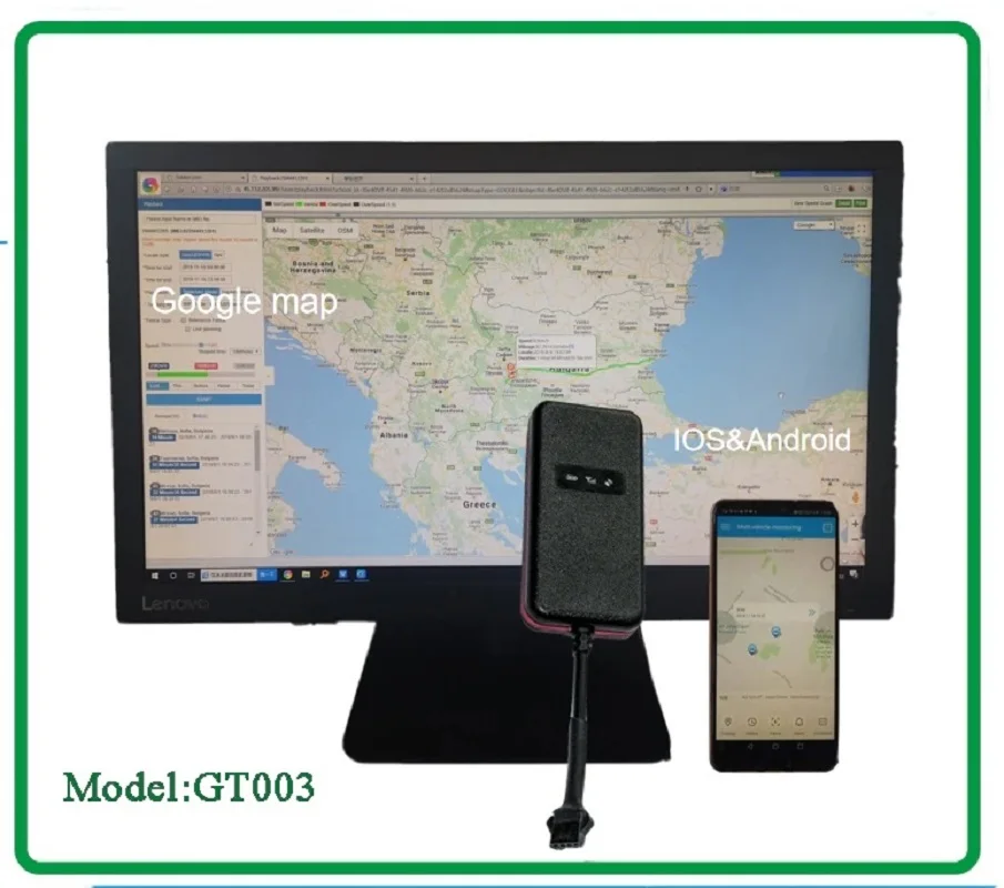 GT003 Car GPS GPRS tracker Engine Shutdown relay motorcycle scooter Locator Vehicle Tracking Device