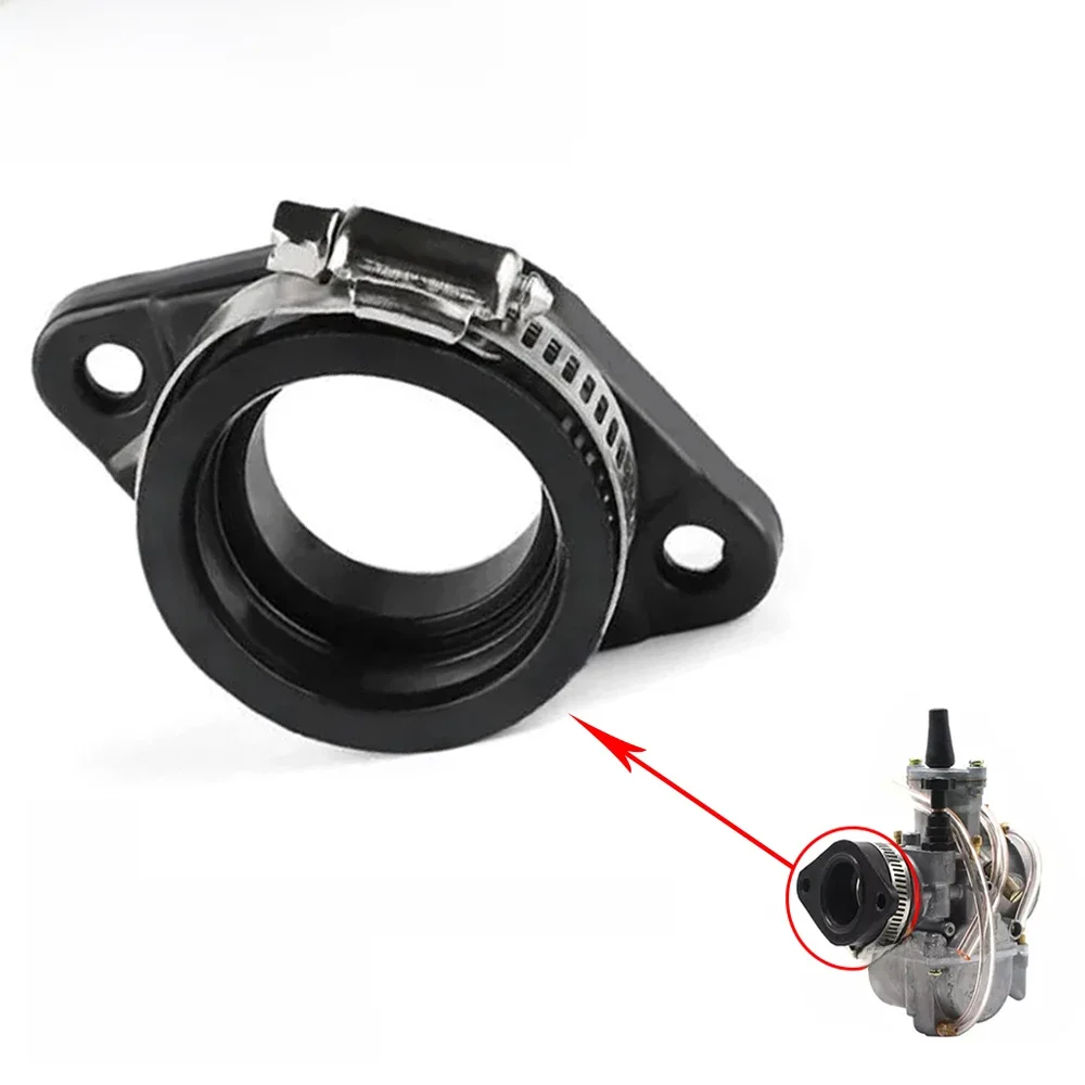 Adaptateur d'admission en caoutchouc de carburateur de moto, bottes de collecteur, adapté pour PWK 21 24 26 28 30 32 34 PE26 28 30 TM 28 32 34 Mikuni