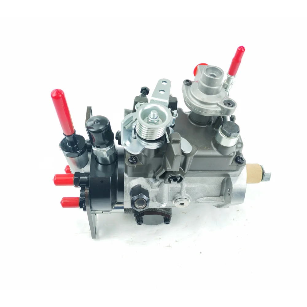 9520A003G DP310 Rotor Fuel Injection Pump, 2644C314 12V Solenoid With Return Pipe for Perkins 1104D‑44T 4‑Cylinder Diesel Engine